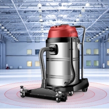 扬子（YANGZI）3500W大功率70L强力大容量吸尘器工业大型桶式吸尘机商用大吸力酒店工厂车间推吸大地刷粉尘机