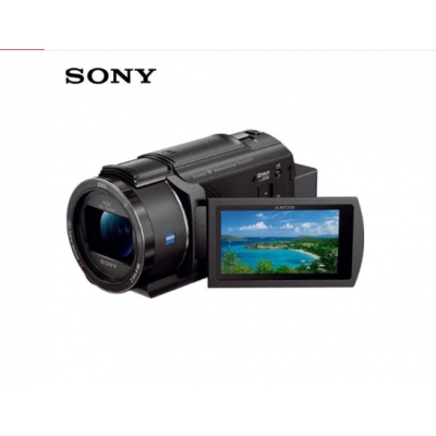 索尼（SONY）FDR-AX45A 家用/直播4K高清数码摄像机 /DV/摄影机/录像机（含128G卡+三脚架+包+UV镜）