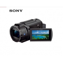 索尼（SONY）FDR-AX45A 家用/直播4K高清数码摄像机 /DV/摄影机/录像机（含128G卡+三脚架+包+UV镜+备用电池+充电器）