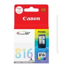 佳能（Canon）PG816系列墨盒 适用mp288 mp236 ip2780打印机 标准容量816彩色原装墨盒